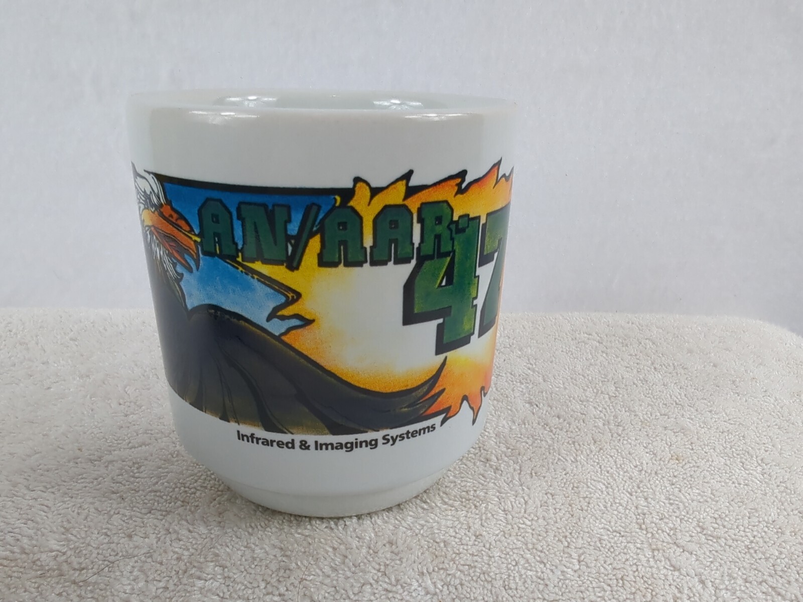 RARE LORAL AN/ AAR-47  INFRARED & IMAGING SYSTEMS COFFEE MUG