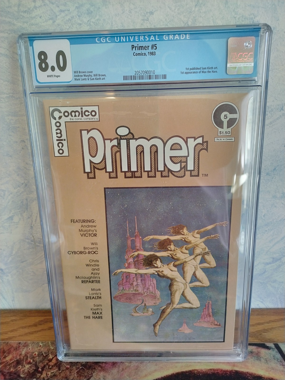 Primer #5 CGC 8.0 Comico 1983