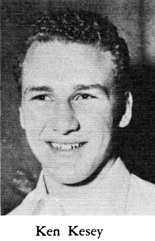 KEN KESEY High School Yearbook SENIOR Year 