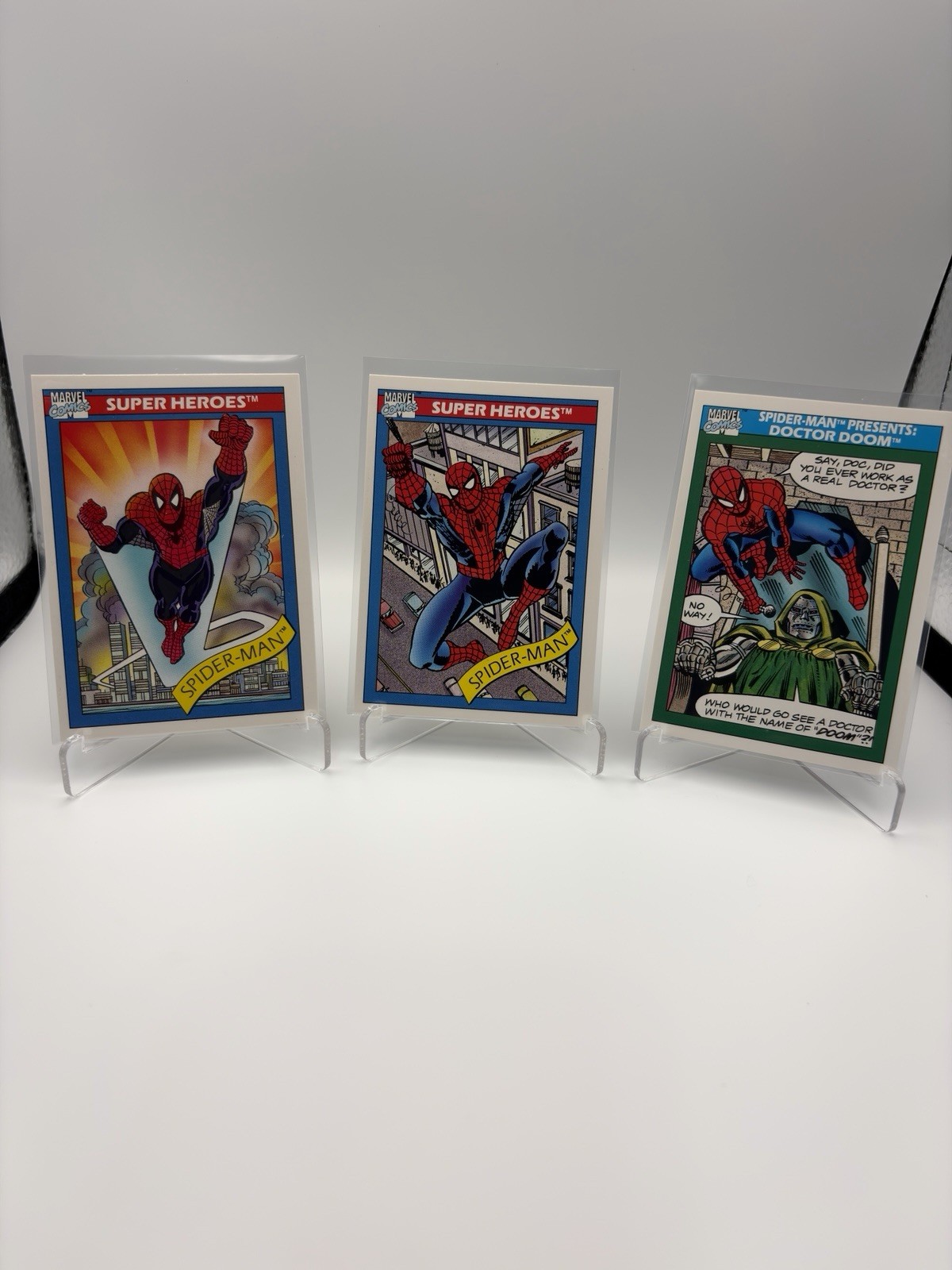 1990 Impel Marvel Universe Spider-Man Lot 🔥🔥🔥