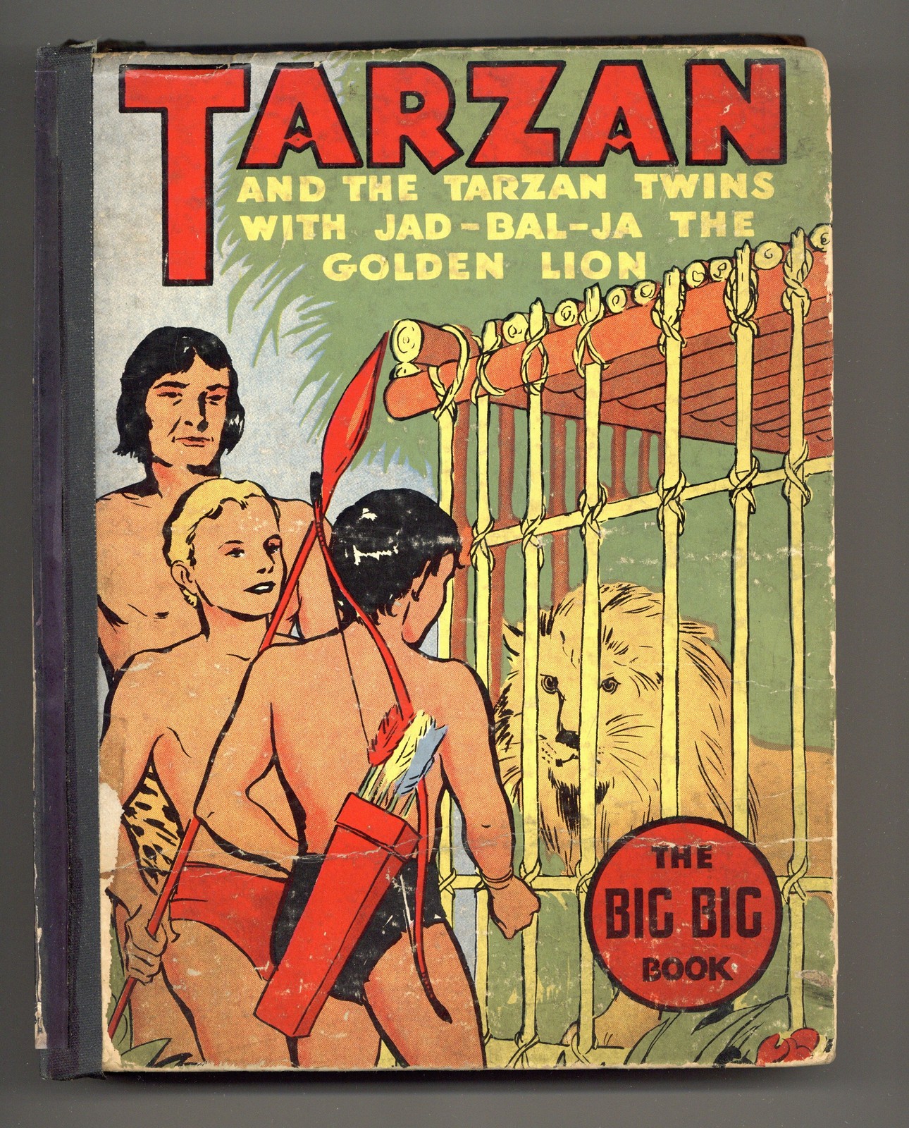Tarzan and the Tarzan Twins with Jad-Bal-Ja the Golden Lion #4056 FR 1936