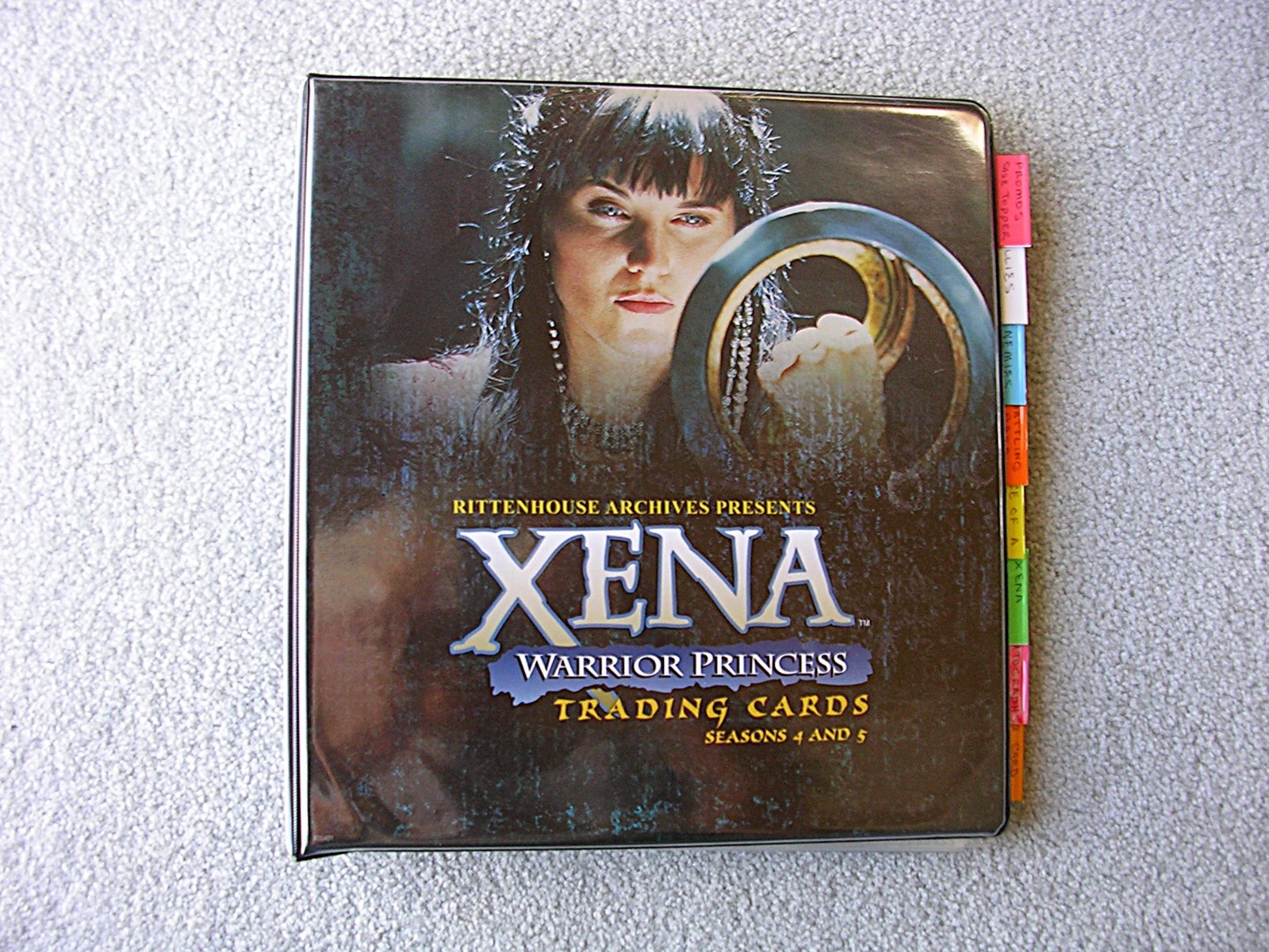XENA  Season 4 & 5  Master Set Binder, Autos,  chase ,  X1 and Undressed