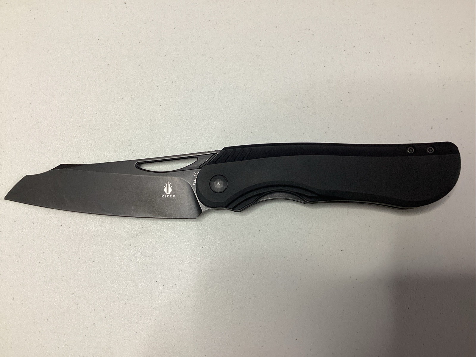 Kizer Kobold 2    4V Steel Knife Discontinued Rare 4V Aluminum Handle