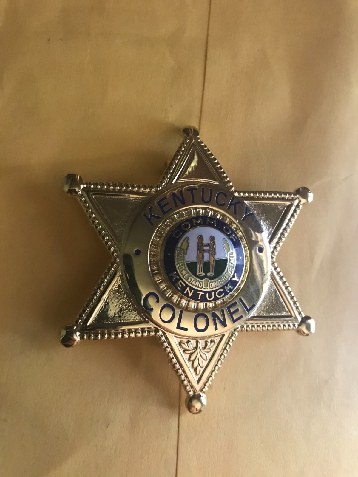 Kentucky Colonel Badge Commonwealth of Kentucky Fraternal Organization version 1 Kentucky Colonel Badge Commonwealth of Kentucky Fraternal Organization version 1
