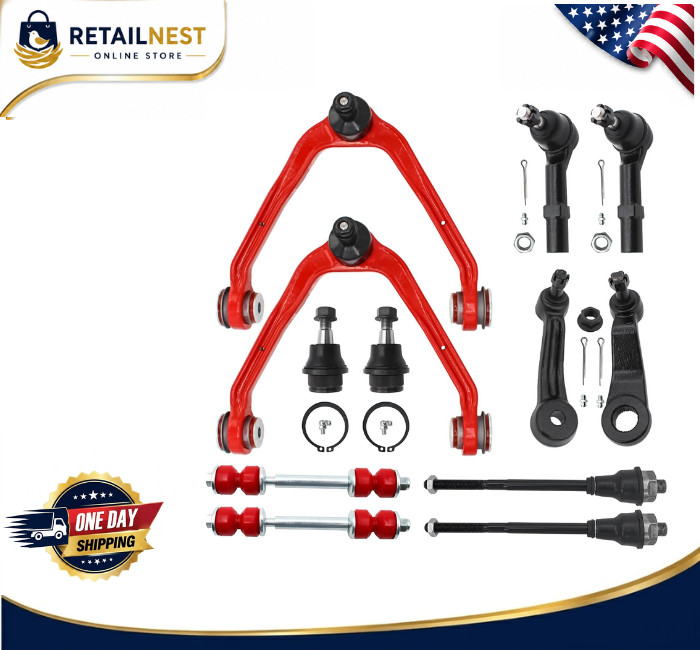 AWD 4WD Front End 12pc Suspension Kit for 99-06 Chevy Silverado GMC Sierra..... AWD 4WD Front End 12pc Suspension Kit for 99-06 Chevy Silverado GMC Sierra.....
