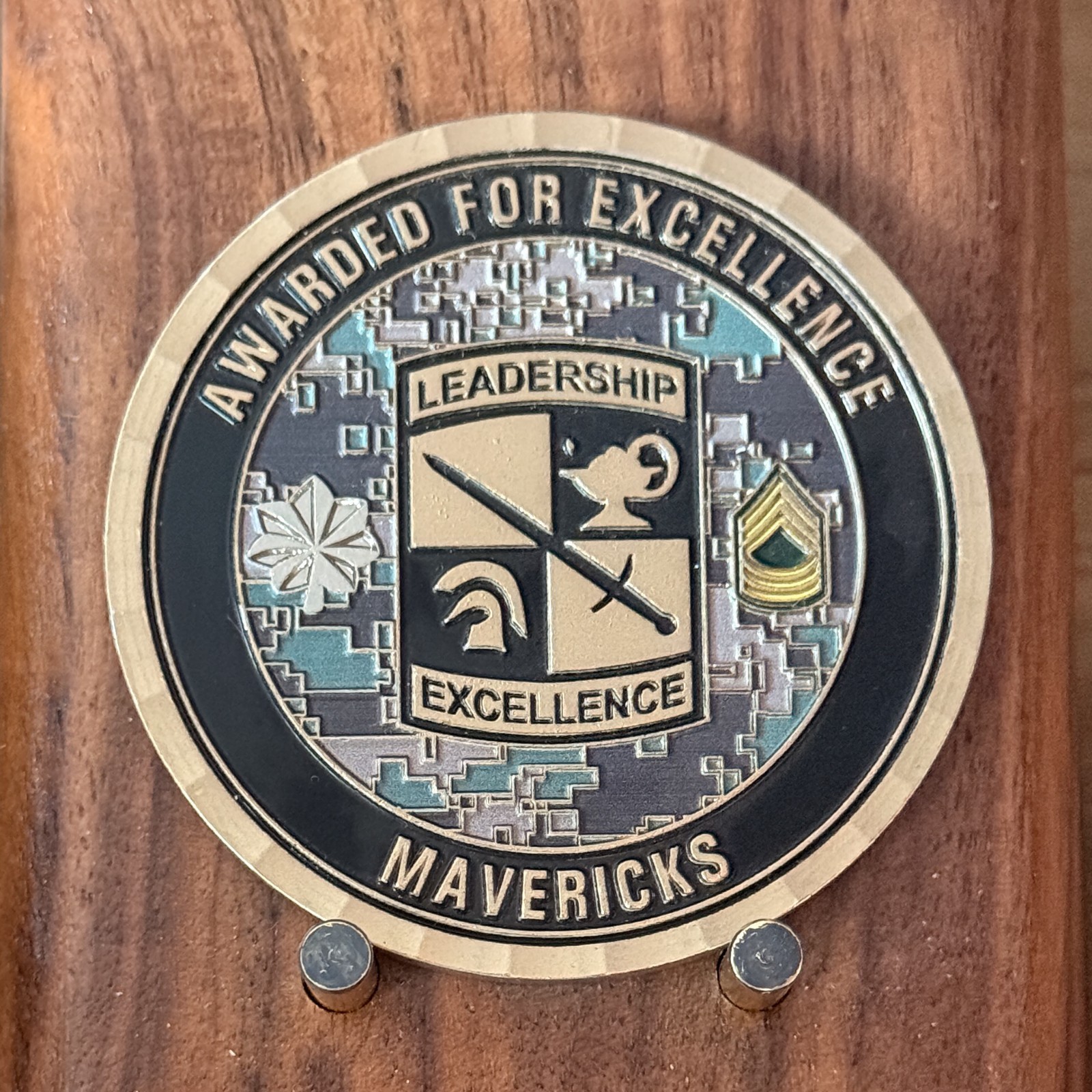 Army ROTC Mavericks Excellence Award Minnesota State Challenge Coin  W#20