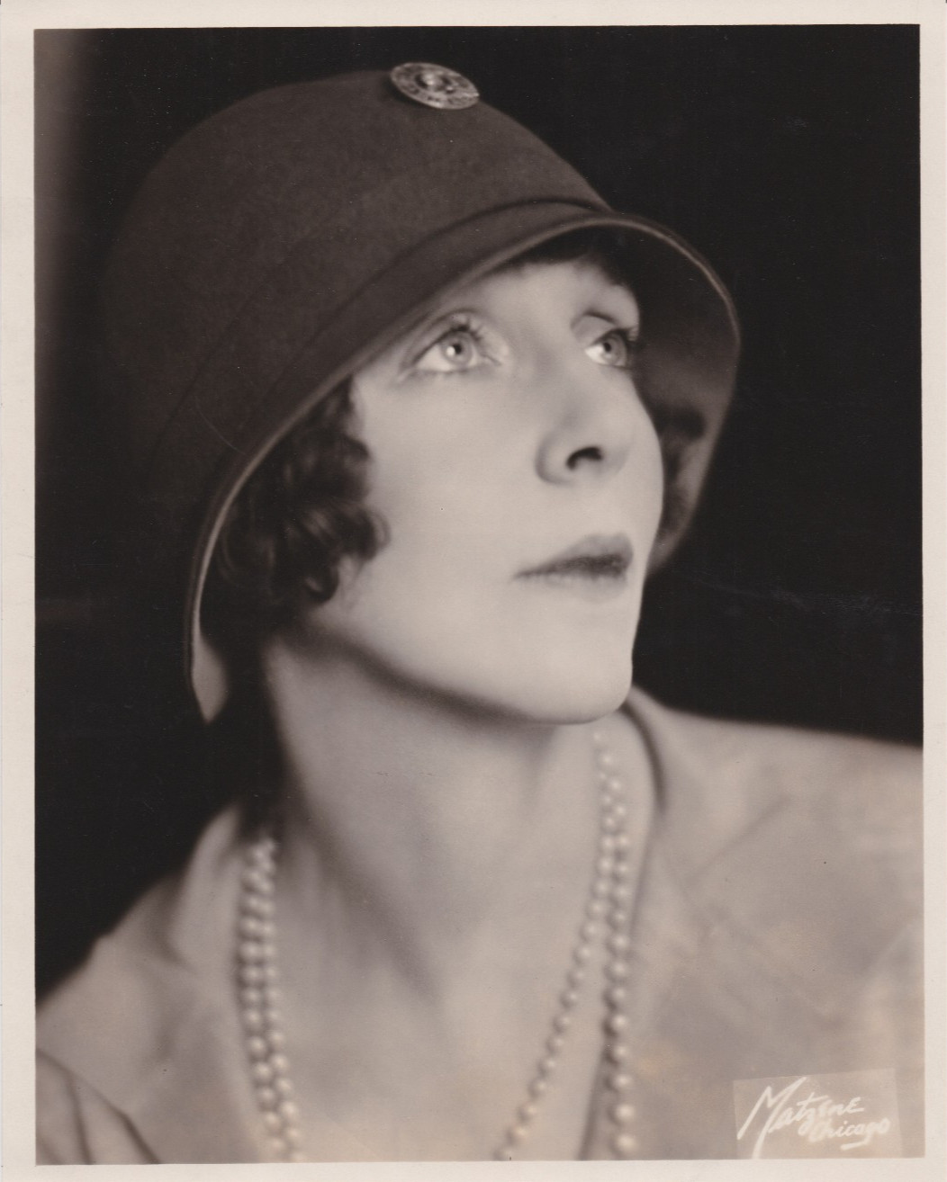 1920 Press Photo Actress Lady Diana Manners by Photographer Richard Matzene
