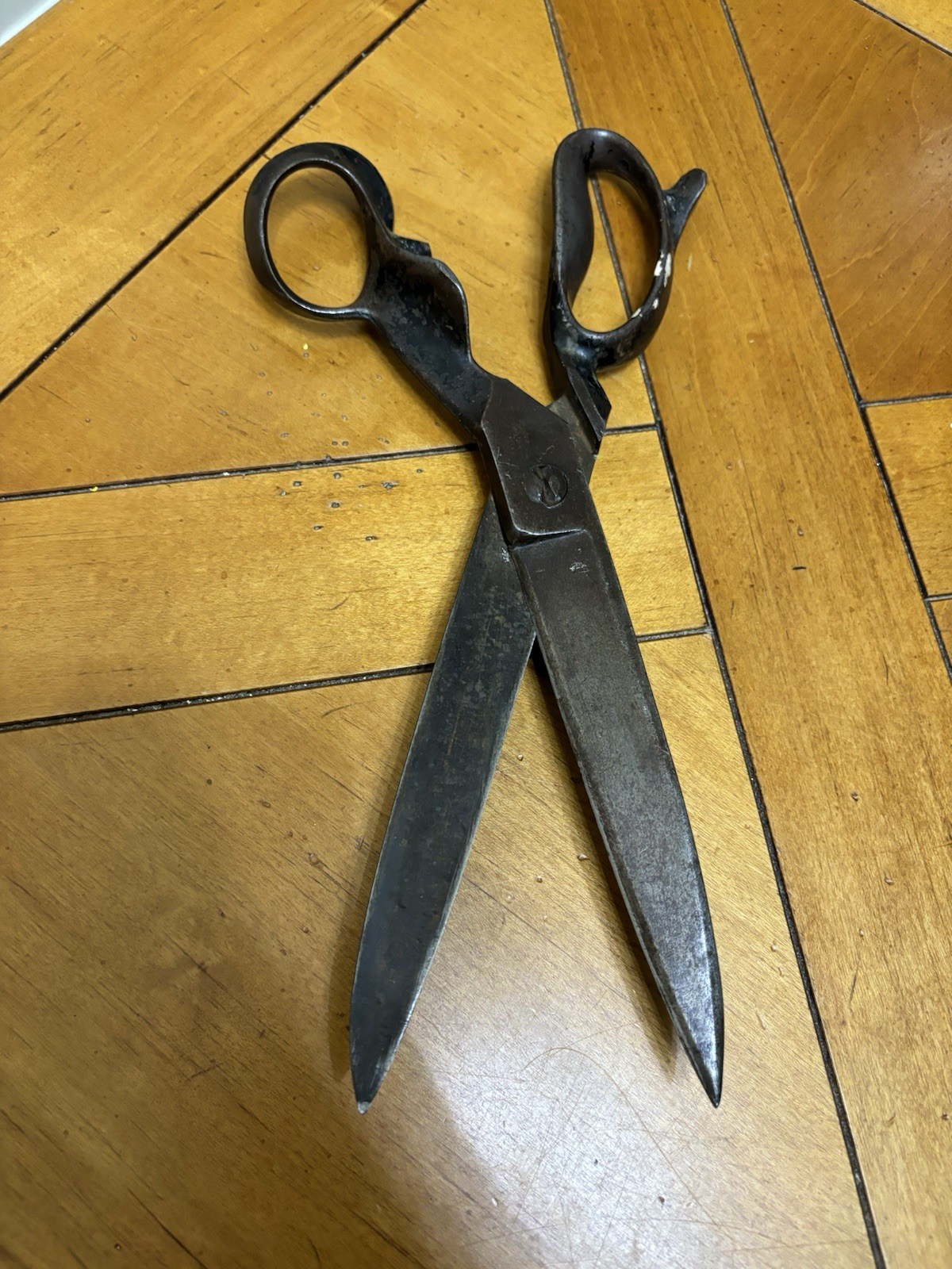 Large Shears Scissors Antique 13”