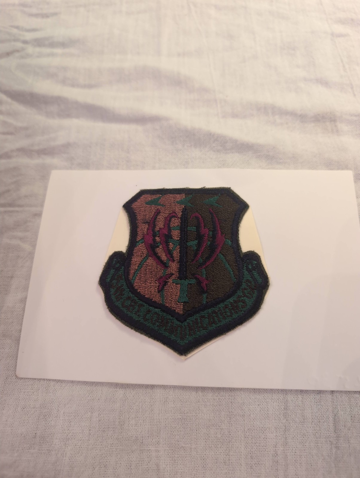 USAF Air Force Special Operations Command AFSOC Subdued Woodland BDU Patch Milit