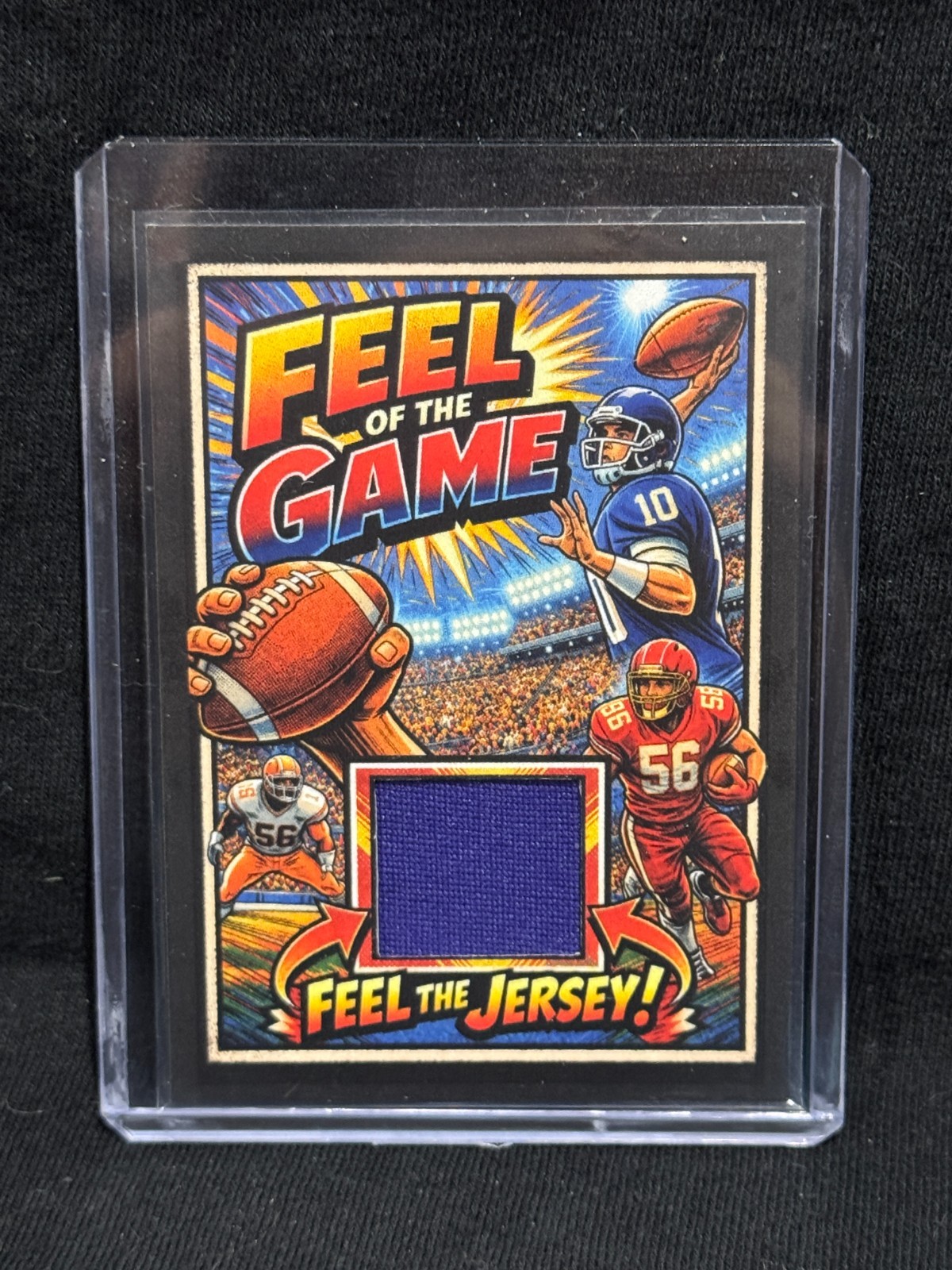 2026 TERRA VERITAS SERIES 1 FEEL OF THE GAME AUTHENTIC PIECE OF JERSEY