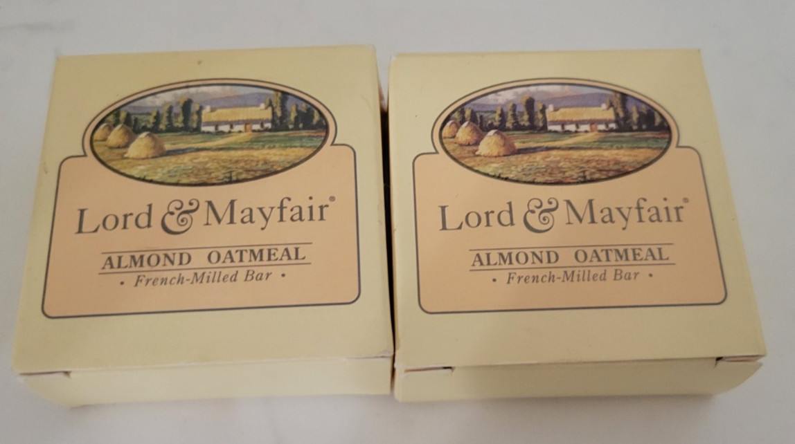 Lot of 2 Vintage Lord & Mayfair Soap French Milled Bar 2001 Fresh Skin - HTF Lot of 2 Vintage Lord & Mayfair Soap French Milled Bar 2001 Fresh Skin - HTF