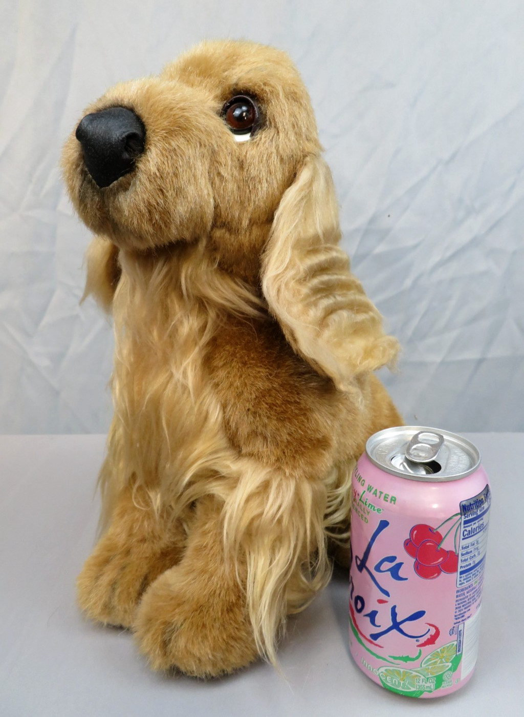 Vintage Avanti Cocker Spaniel 1984 Realistic Standing Plush Dog Korea Cute Eyes