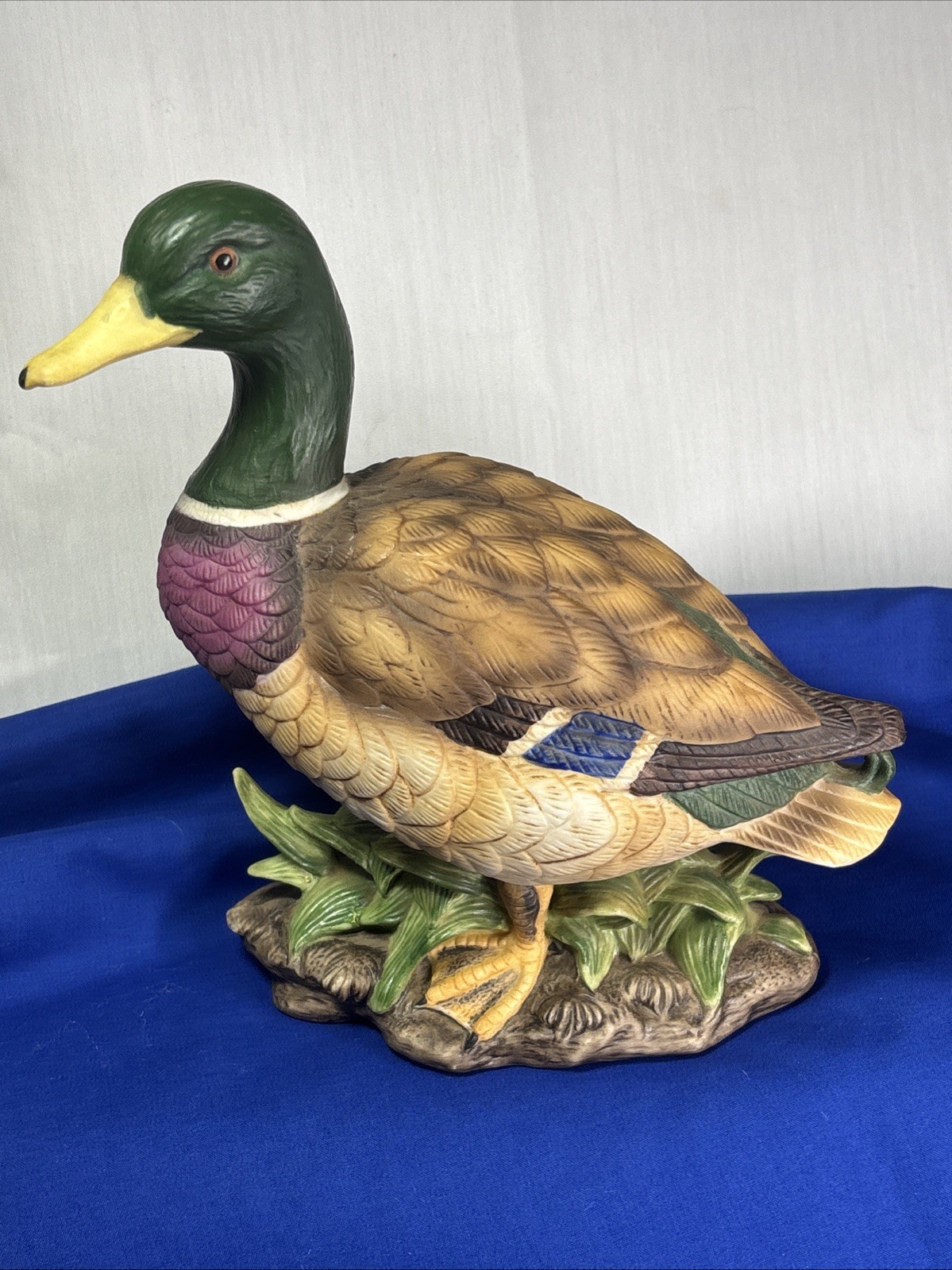 Vintage Josef Originals Taiwan Matte Porcelain Mallard Duck Drake 7\