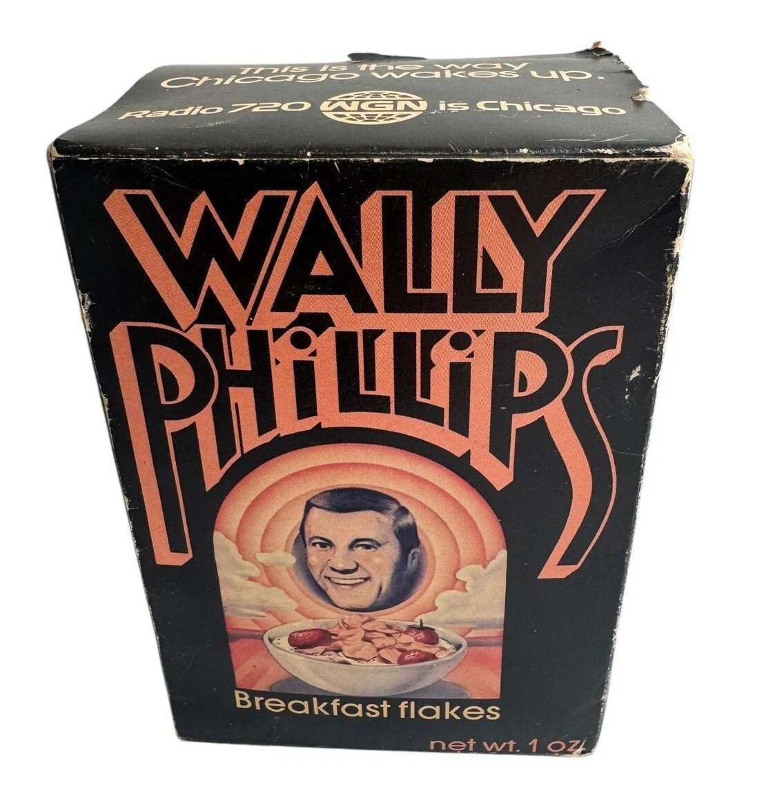 Vintage 1971’s WGN Radio 720 Wally Phillips Advertising Breakfast Flakes Full