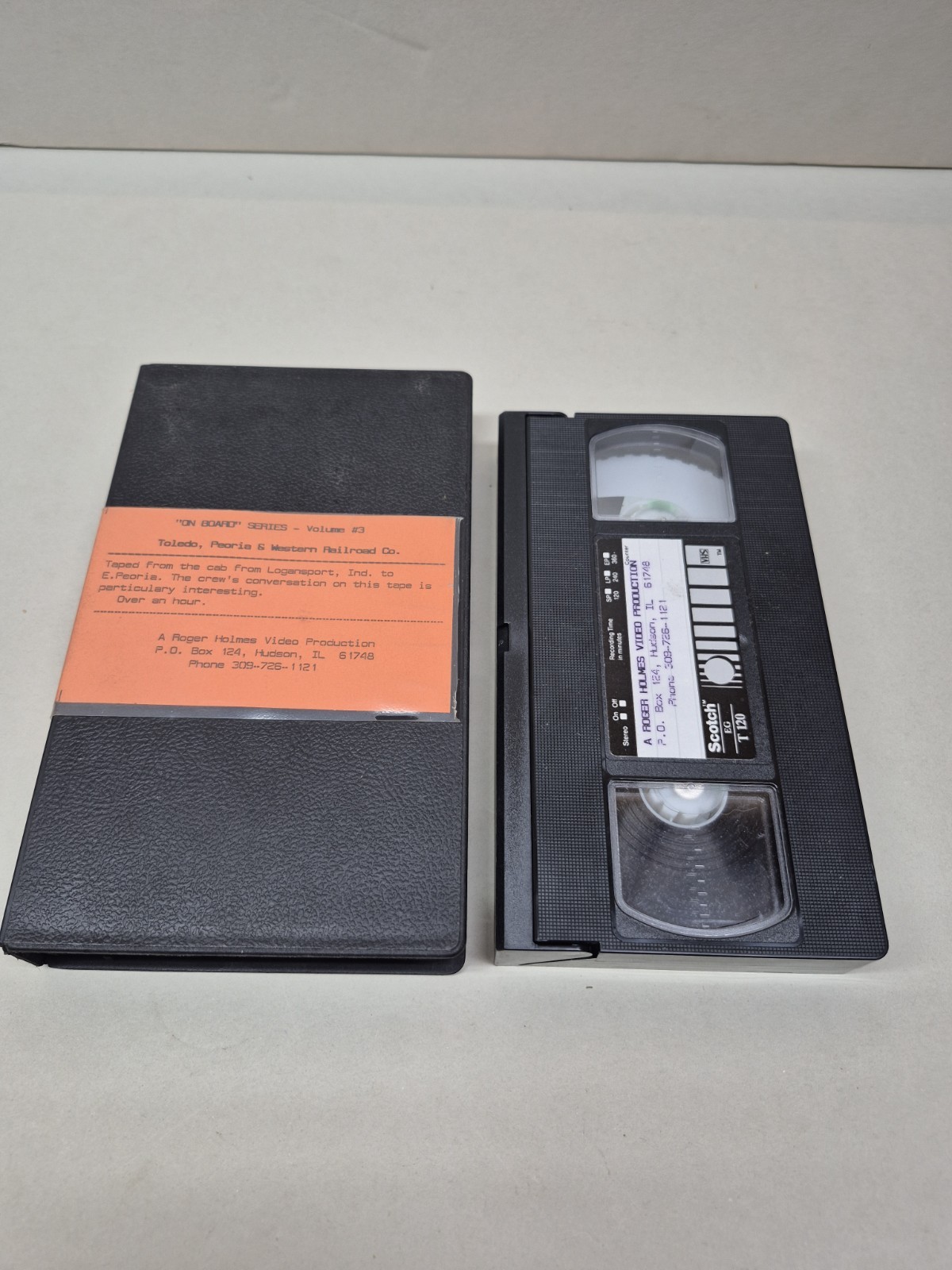 On Board Series Vol 3 TP &W Roger Holmes Rare Htf Trains VHS Vtg Railroad On Board Series Vol 3 TP &W Roger Holmes Rare Htf Trains VHS Vtg Railroad
