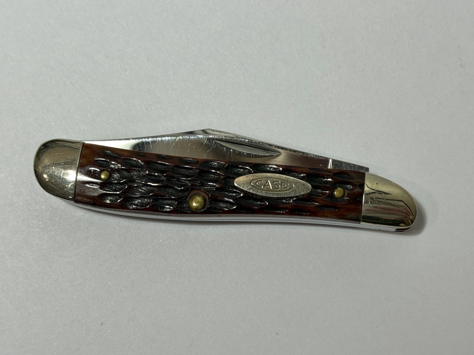 Case XX 6220 Vintage 1965-69 Peanut Jigged Bone 2.88