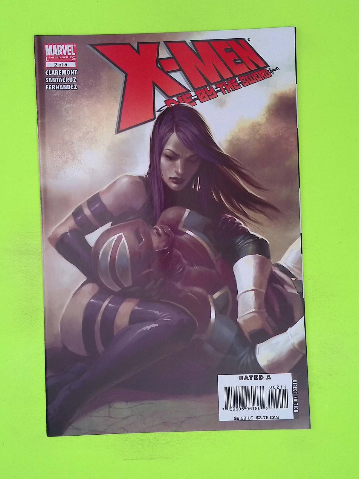 X-Men Die by the Sword #2 2007 Marvel Comics 8.0 Comic Book K53-291
