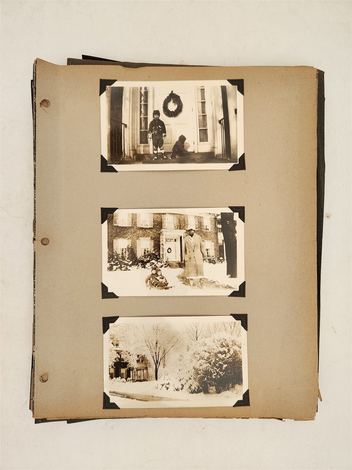 1920s–40s antique ARROTT pittsburgh pa PHOTO ALBUM TRAVEL HOME LIFE ramsey