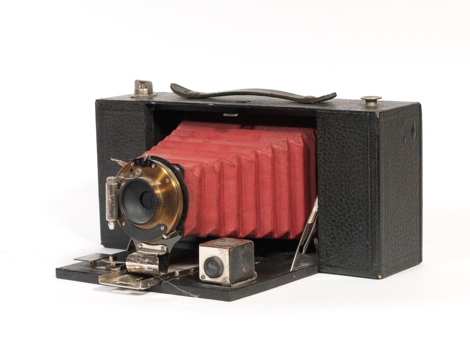 1910 Kodak No. 3-A Folding Brownie Antique Camera * Pristine Example * Works