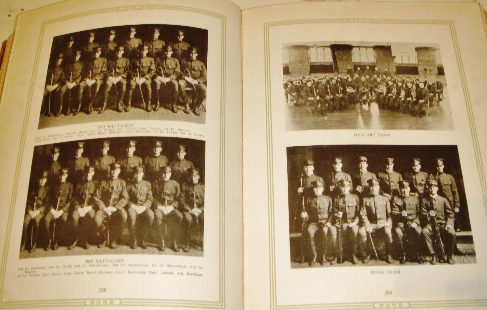 The Bomb Iowa State College  Ames Baseball  1918 Yearbook Memory Book of 1918