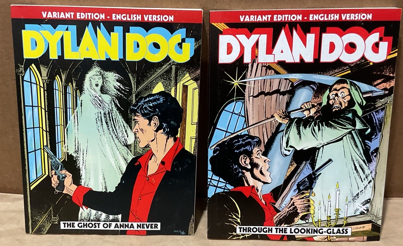 Dylan Dog 2 NEW Stories Never Before Printed in English “Nightmare Investigator”