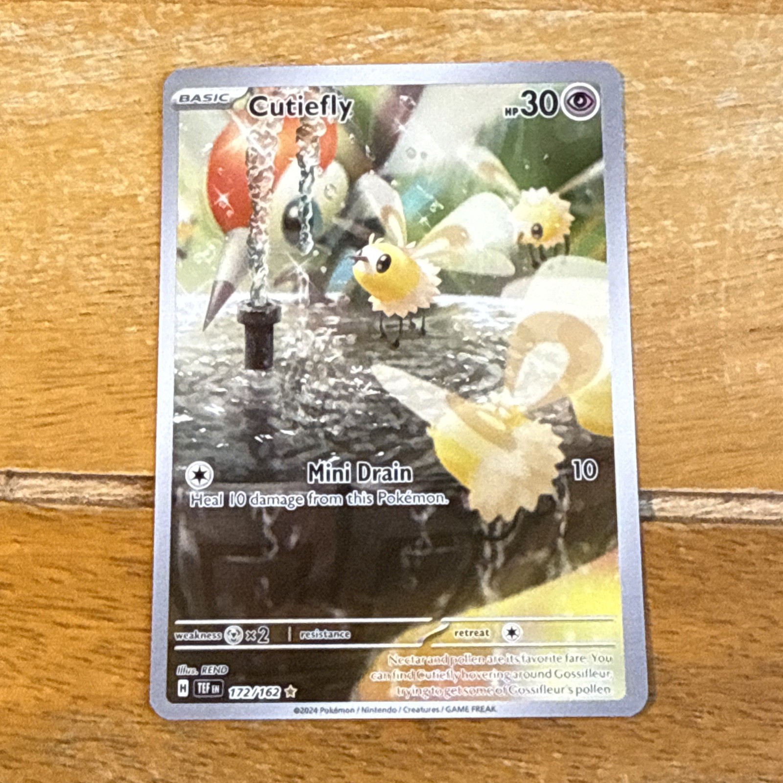 Pokèmon TCG Cutiefly 172/162 - Temporal Forces IR - NM