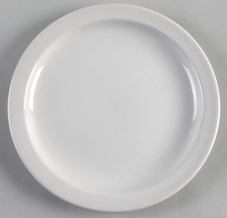 W R Midwinter Ltd Stonehenge White Salad Plate 6055282