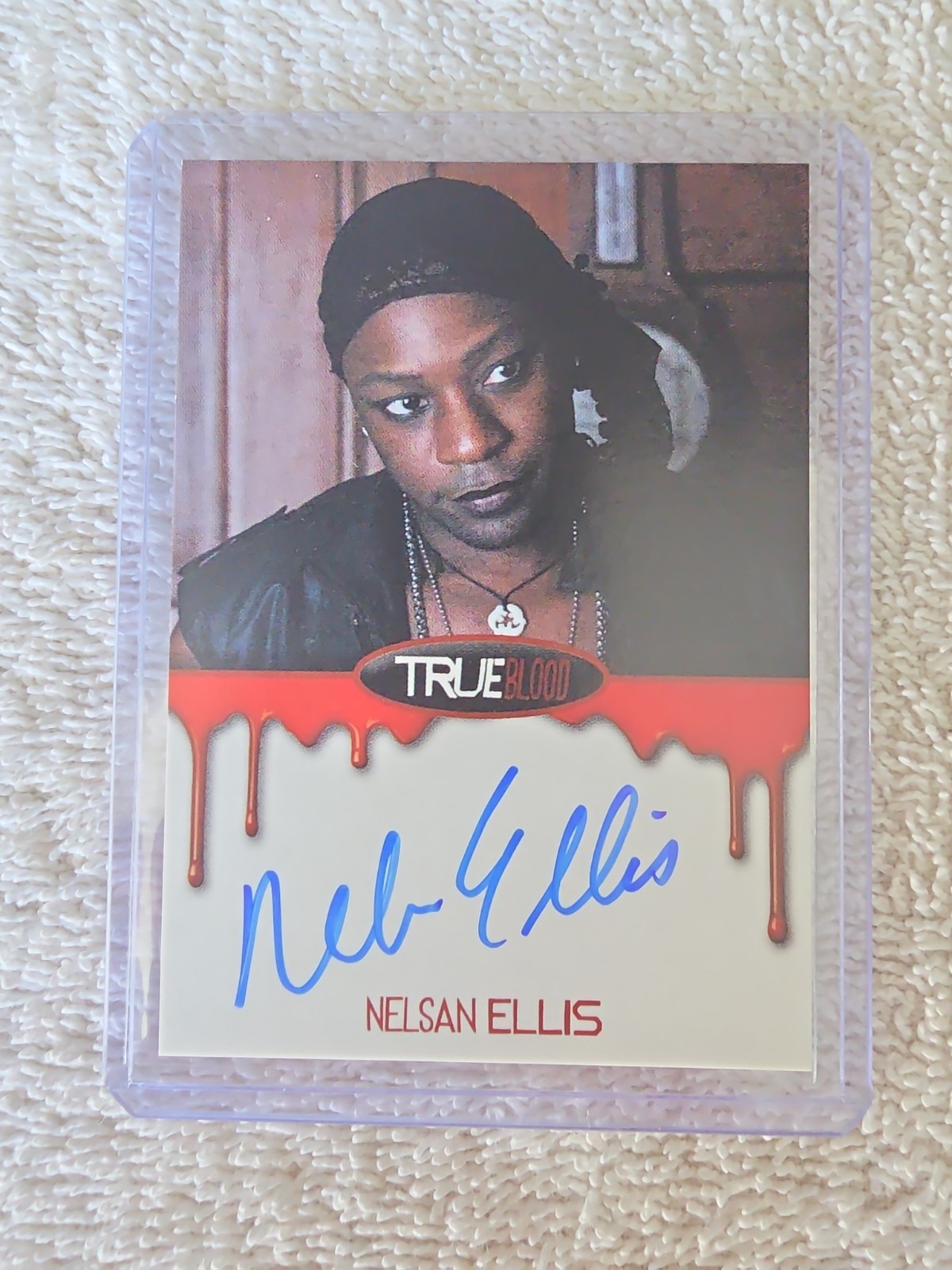 2012 True Blood Rittenhouse Archives Nelson Ellis As Lafayette Autograph Card