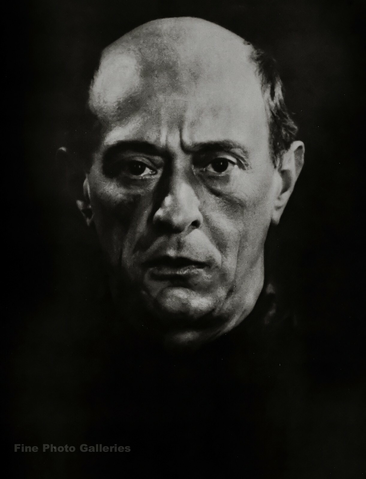 1926/75 MAN RAY Vintage Music Composer ARNOLD SCHOENBERG Photo Art