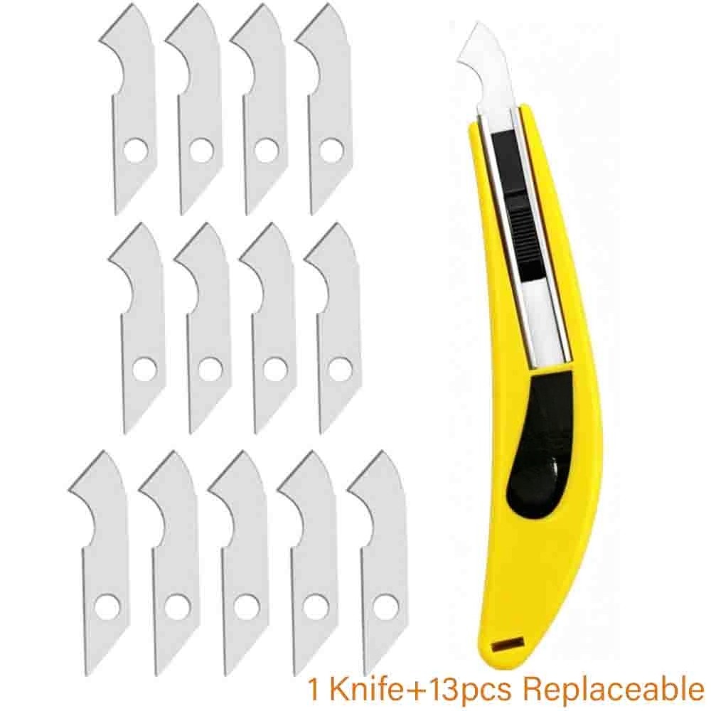 Acrylic Hook Knife Craft Knife Cutting Tool, Board Edgings Cutter Knife Blades