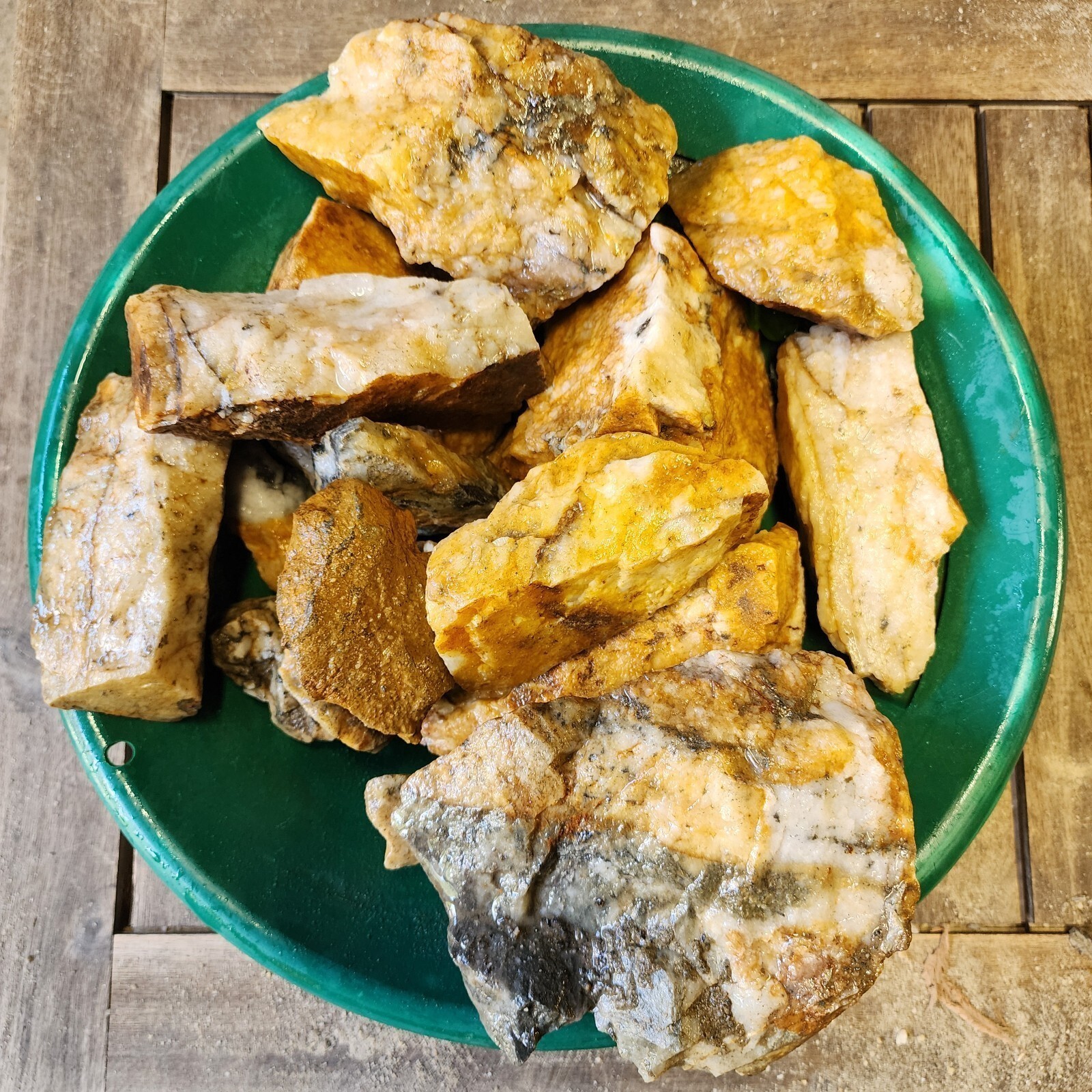 20 lbs Coarse Gold Ore From Jason's New Gold Mine