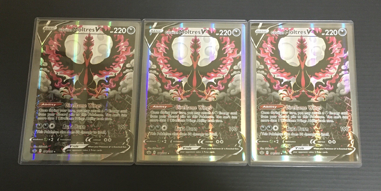 Pokémon jumbo card moltres (All same card) lot   