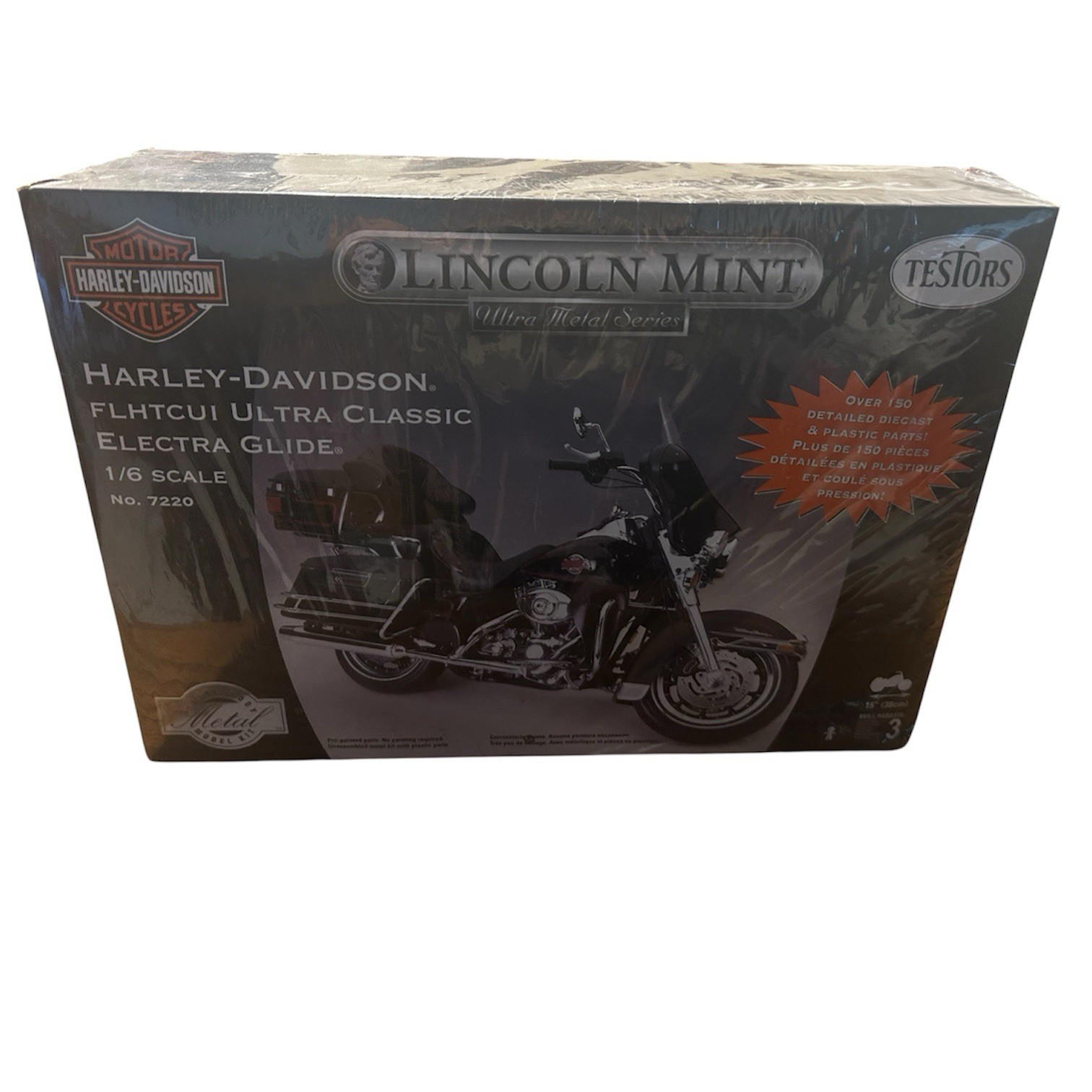 Lincoln Mint ~ HARLEY DAVIDSON ULTRA GLIDE #7220 ~ 1/6 scale ~ NEW/SEALED
