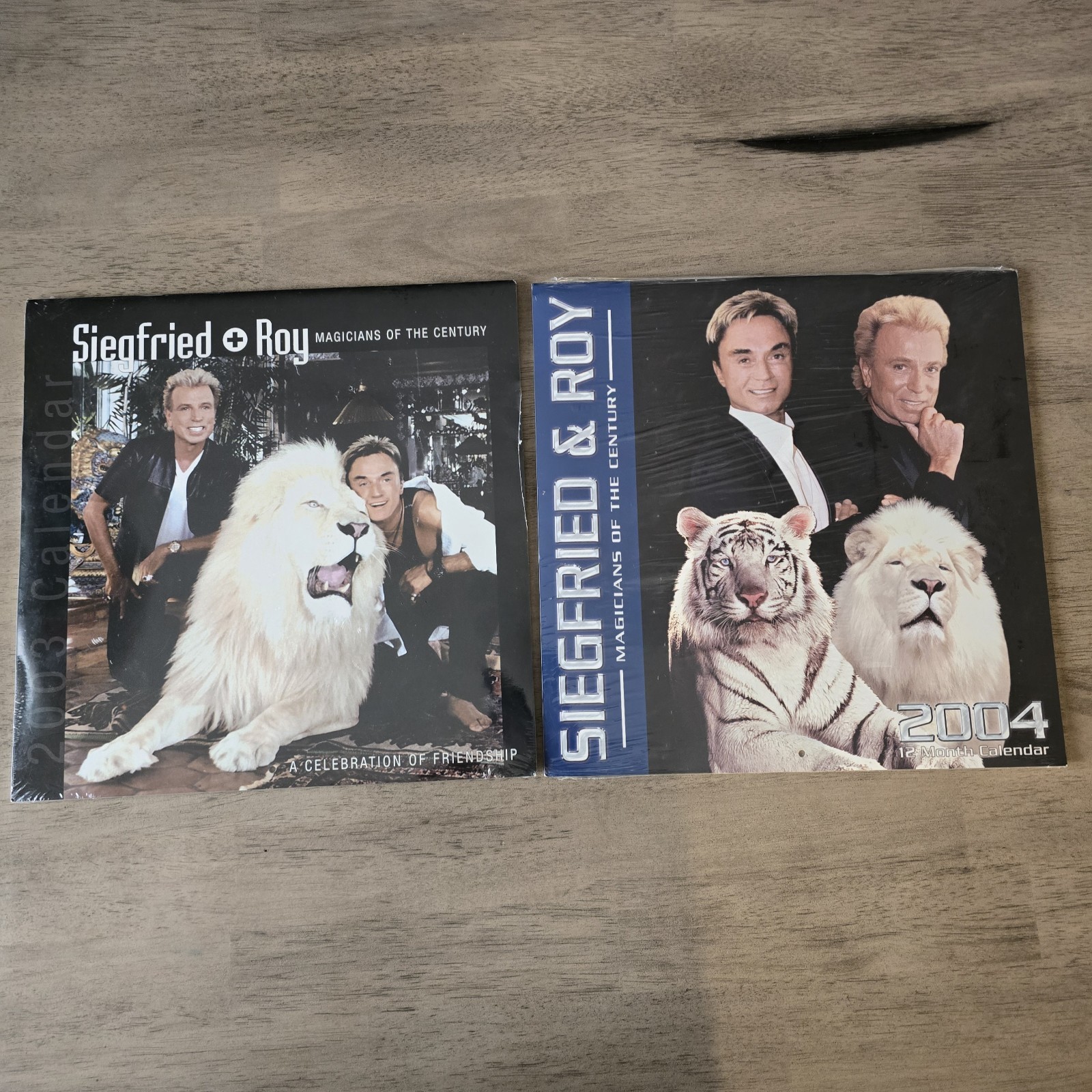 Vintage Siegfried And Roy COLLECTIBLE 2003/04..  Calendars Memorabilia/ New