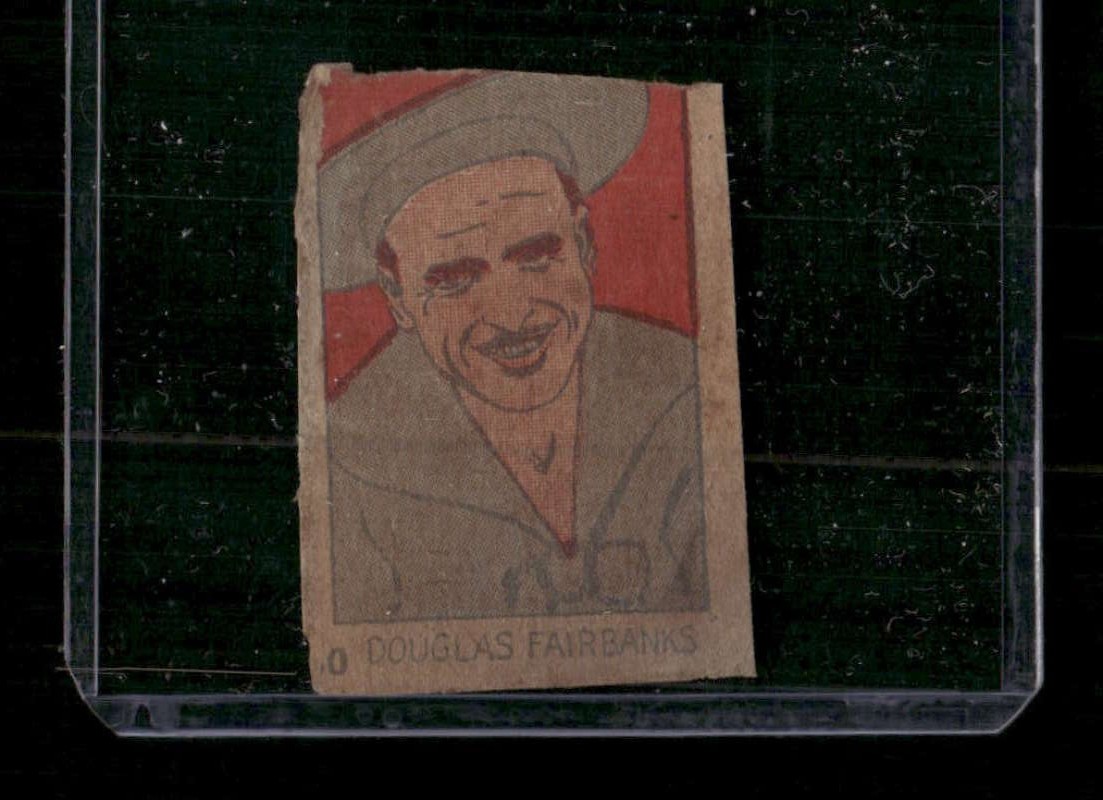 1926-27 W512 Strip Card #30 Douglas Fairbanks poor condition bxcp26