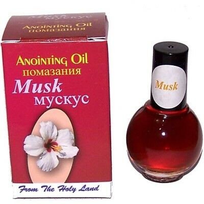 From The Holy Land Anointing oil - 10ml ( .34 fl. oz. ) (Musk)