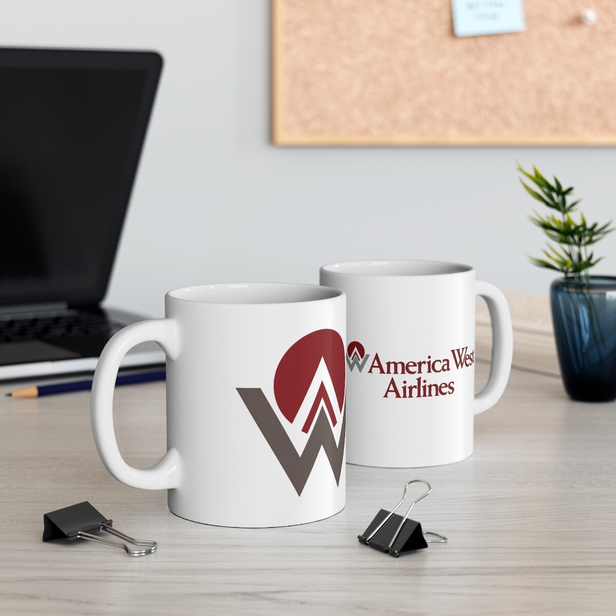 America West Airlines Coffee Mug