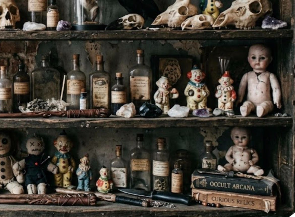 HAUNTED Estate Liquidation Hoarder Piece Paranormal Mystery Doll Relic Figurine?