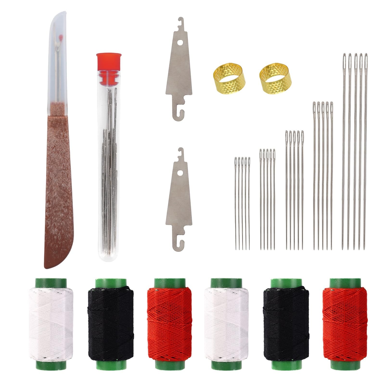 37pcs Sewing Tool Kit, Needle and Thread Set Portable Hand Sewing Repair Kit ...