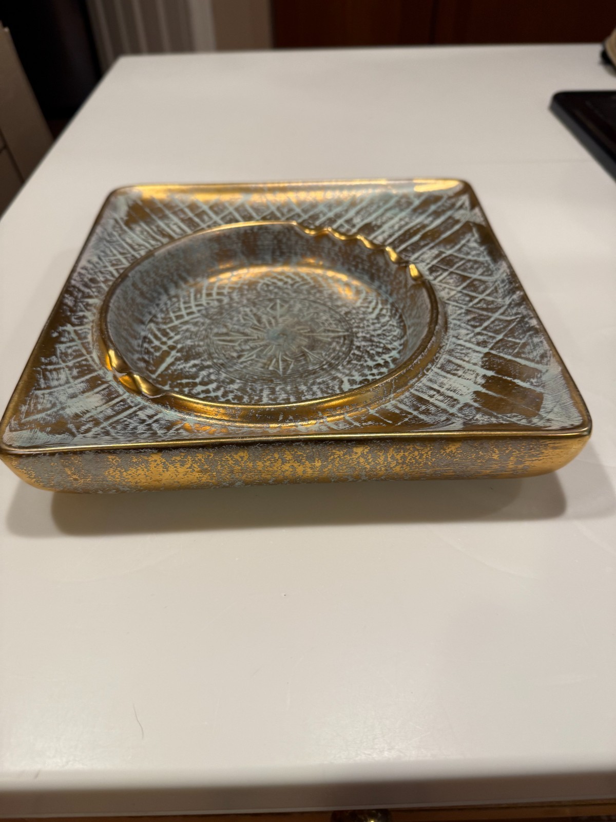 MID CENTURY STANGL POTTERY Handpainted 9\