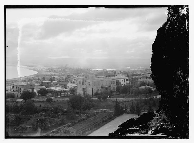 Photo:Haifa Israel 1900s Coastal City View American Colony Photo