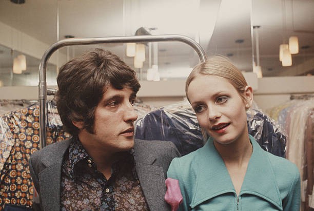 Twiggy In Her London Boutique 1968