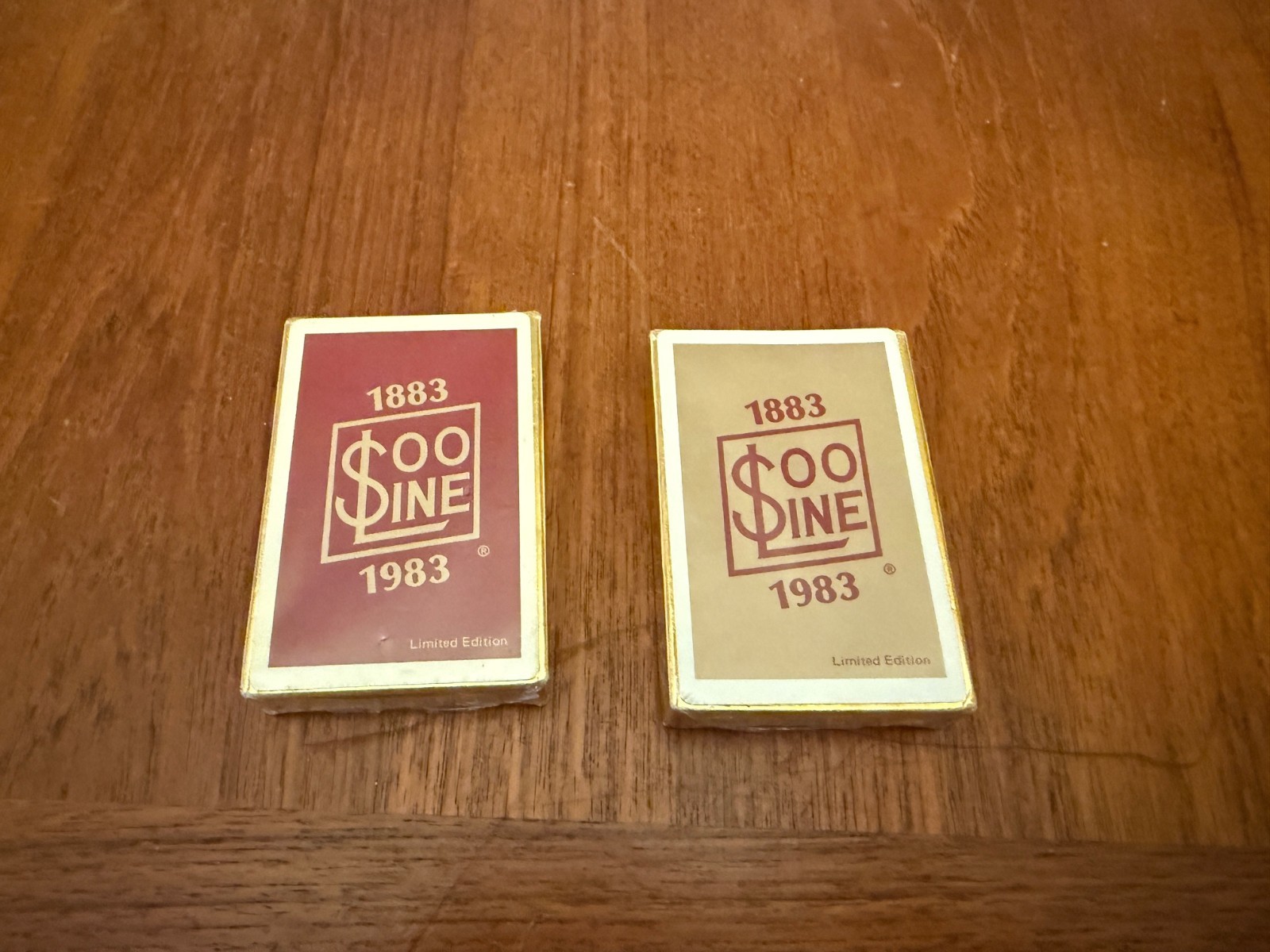 Soo Line 100th Anniversary Centennial cards 2 decks sealed