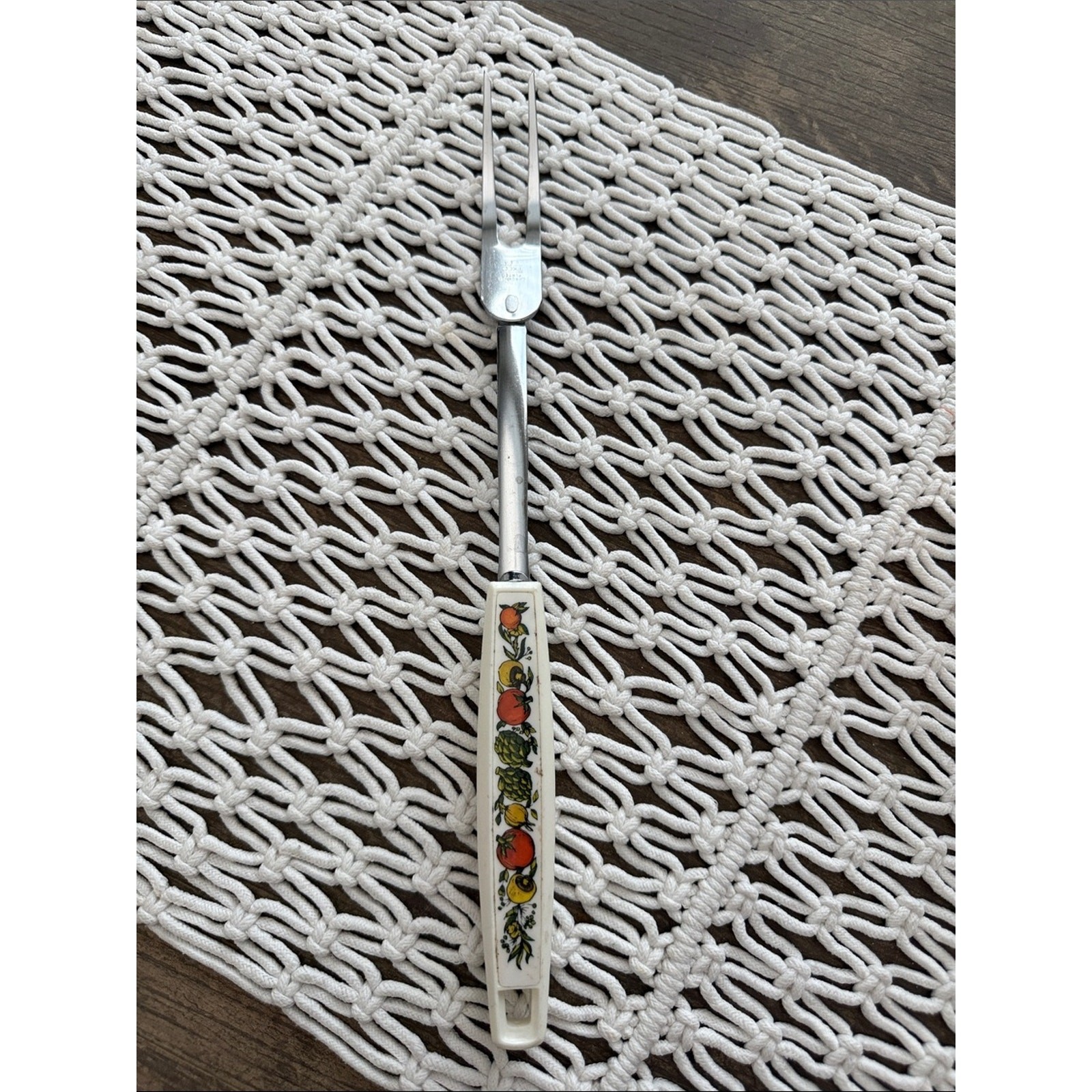 Vintage 70s Ekco Spice of Life Serving Fork