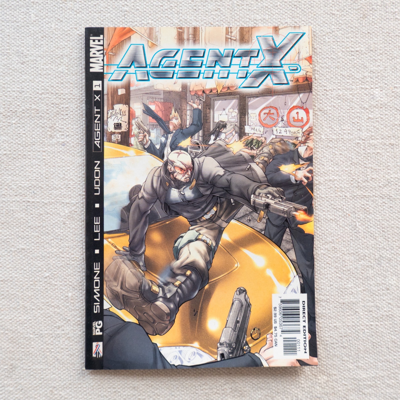 MARVEL COMICS: Agent X #1 2002