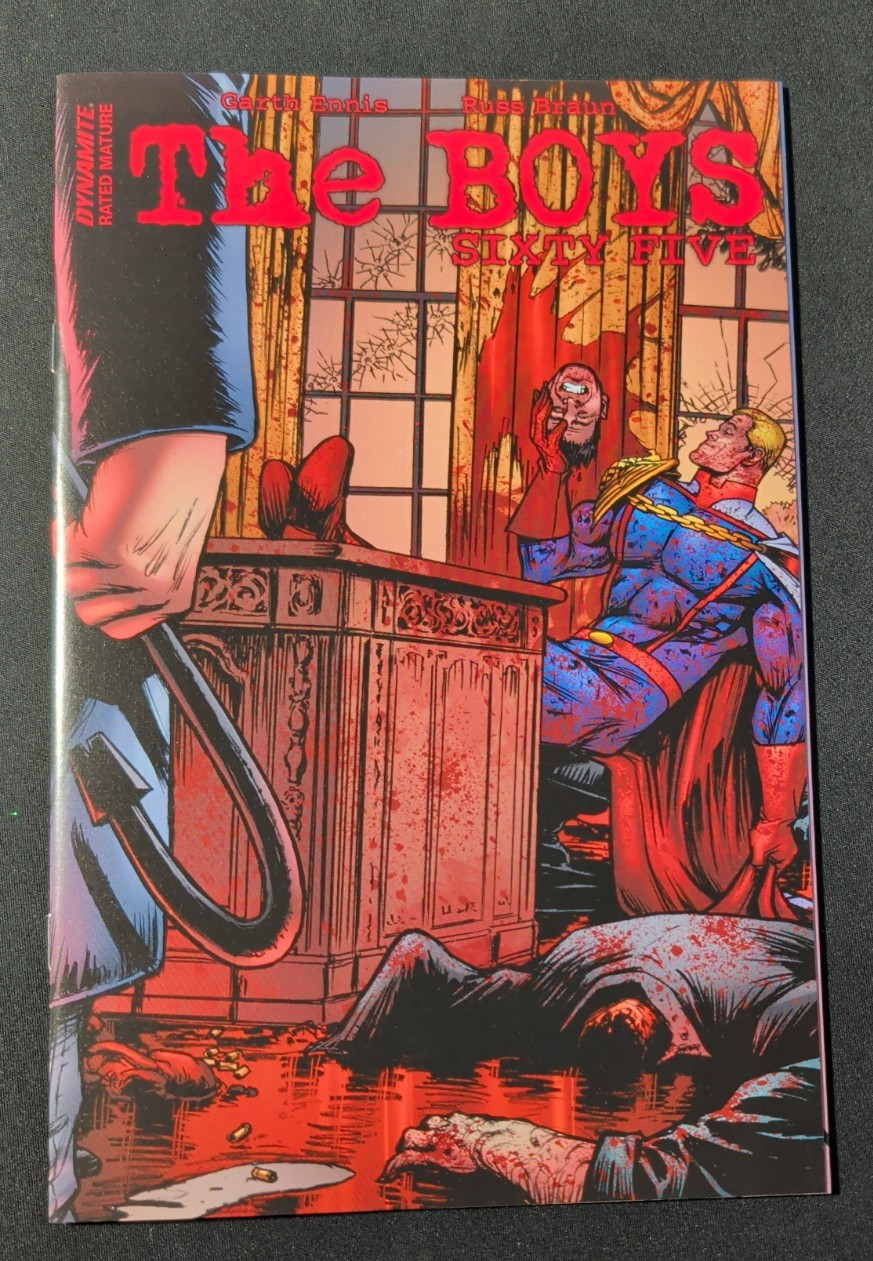 The Boys Sixty Five Bloody Blind Bag Variant Major 🔑 Issue Homelander NM/NM+ 🔥