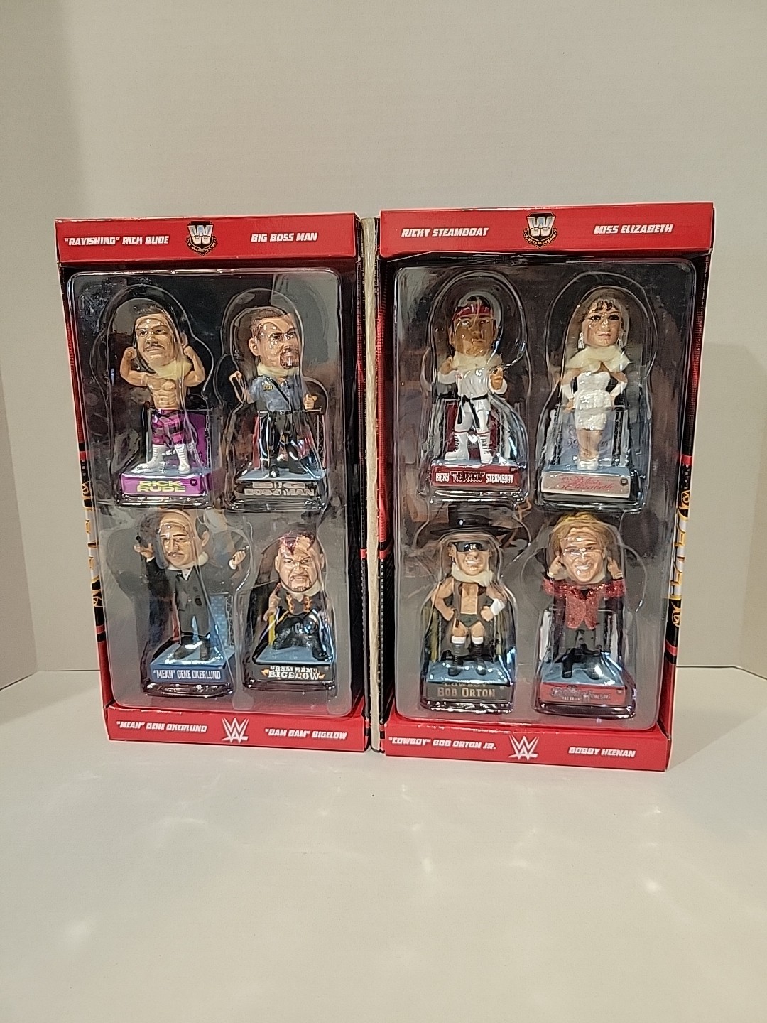 WWE Commemorative 1980s Mini Bobblehead Boxed Set Series 2 Wrestling WWE Commemorative 1980s Mini Bobblehead Boxed Set Series 2 Wrestling