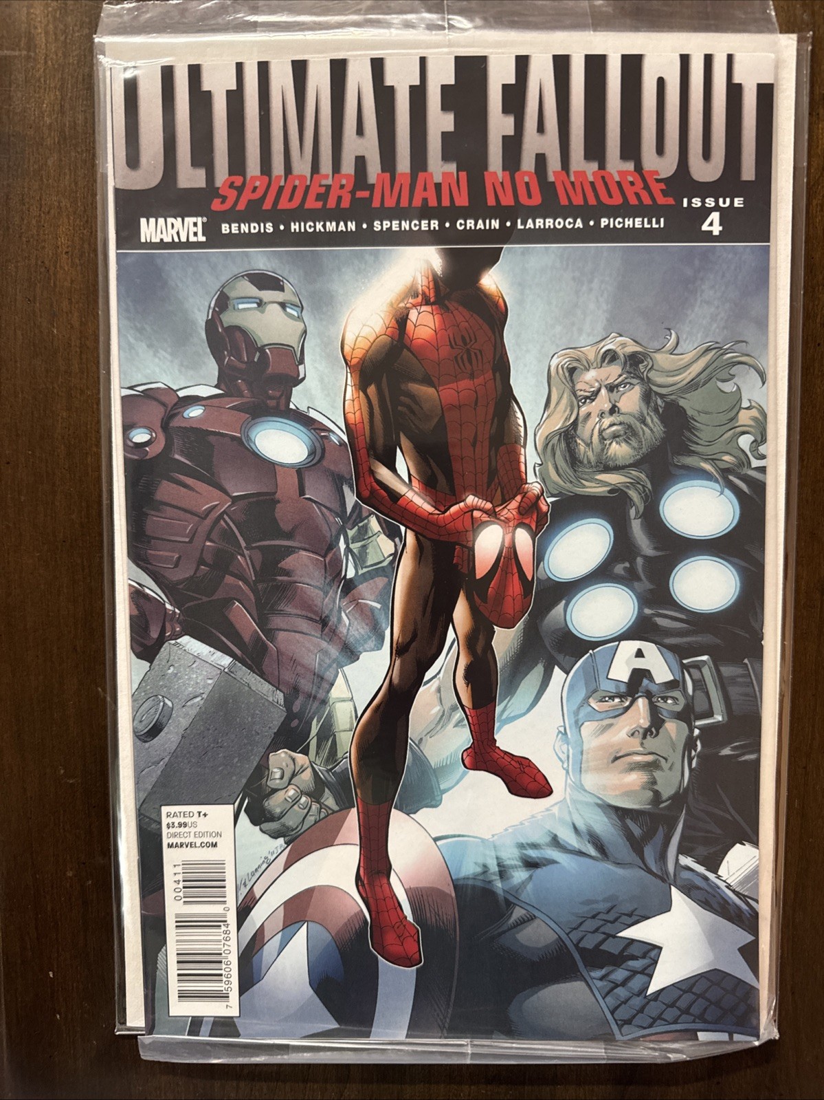 Ultimate Fallout #4 1st appearance Miles Morales Marvel Comics 2011 First Print