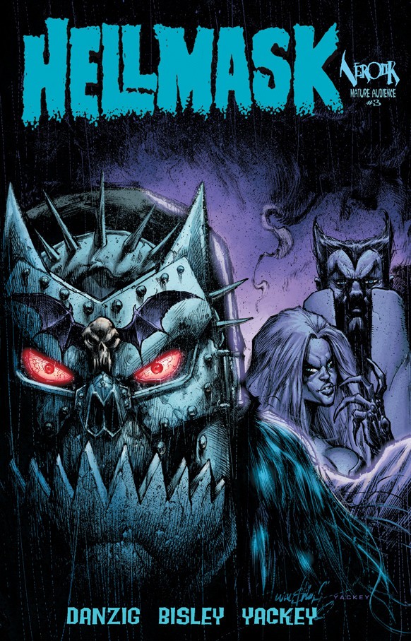 NEW HELLMASK #3 WAYSHAK ALT CVR DANZIG BIZ SWORD & SORCERY VEROTIK