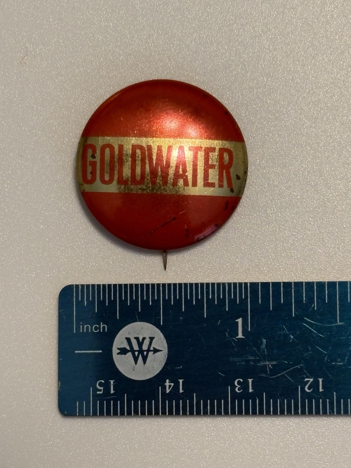 Vintage 1964 Barry Goldwater Campaign Button Pinback Political 1.5”